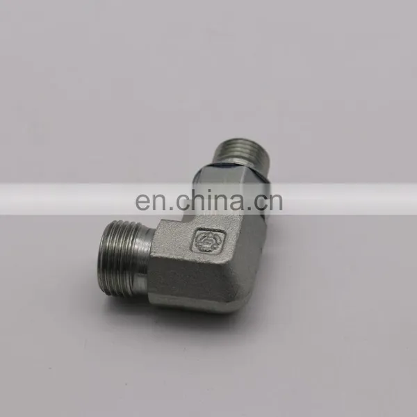 Threaded Coupling Bsp O-ring 90 Degree Elbow Adjustable Pipe Fitting Steel High Pressure Bsp Thread Nipple Pipe Fittings photo-5