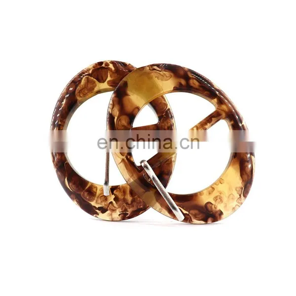 Wholesale Fashion Exquisite Distinctive Charming Resin Pin Roller Buckle Belt Buckle For Dress Garments photo-5