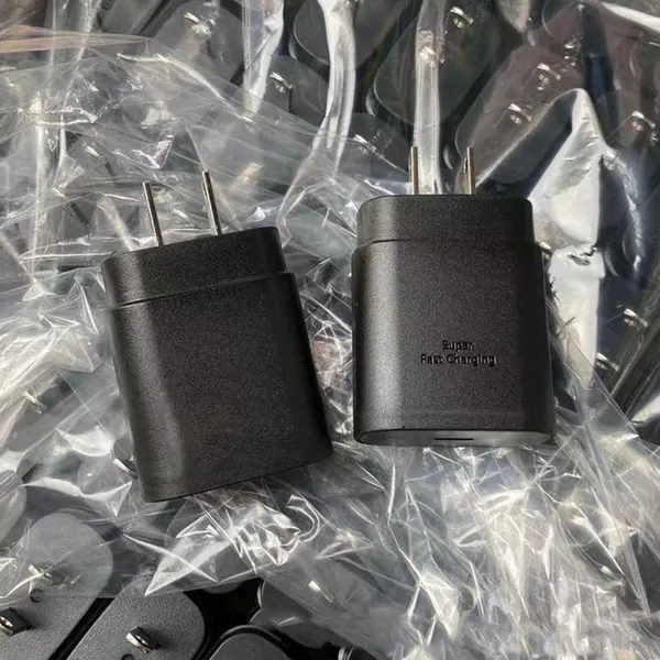 EU Mobile Phone Wall Type C Fast Charger Cable Adapter 25W PD Charger For Samsung Charges photo-2