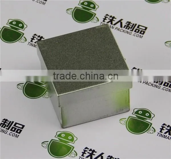 Empty Tinplate Box Candy Can Chocolate Case Tea Tin Factory Price photo-2
