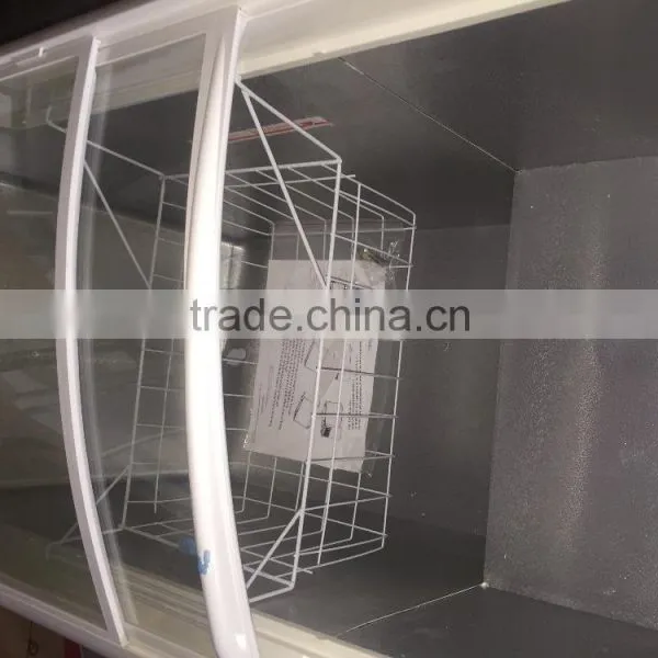 Curved Glass Ice Cream Freezer Display photo-2