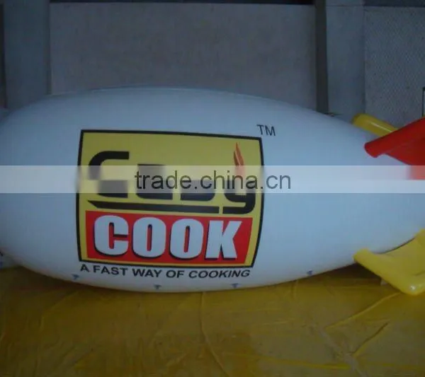 pvc inflatable airship in advertising/inflatable blimp