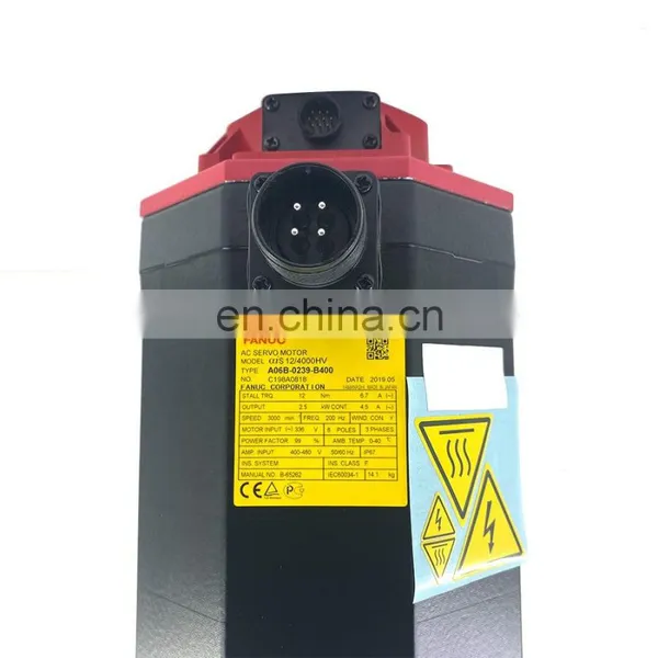 Venta caliente A06B-0239-B400 motor servo de CA CNC Fanuc photo-4