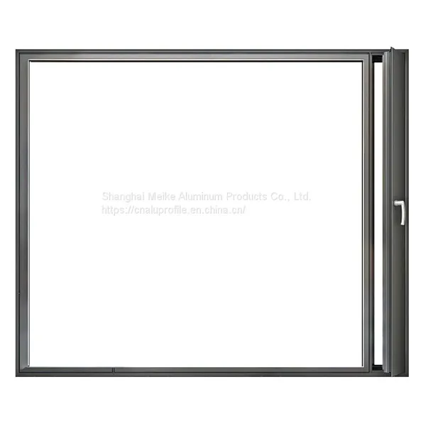 HMK-MV Thermal Break Aluminum Frame Micro Side Ventilation Casement Window photo-2