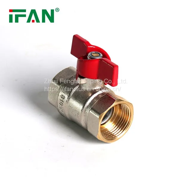 IFAN Customized 2pc Manual Ball Valve PN25 Brass Ball Valve For Water Use photo-4