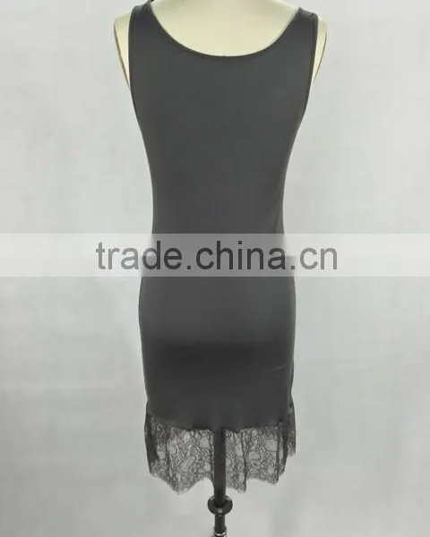 Bamboo Fiber Cotton Modal Woman Long T-shirt photo-4