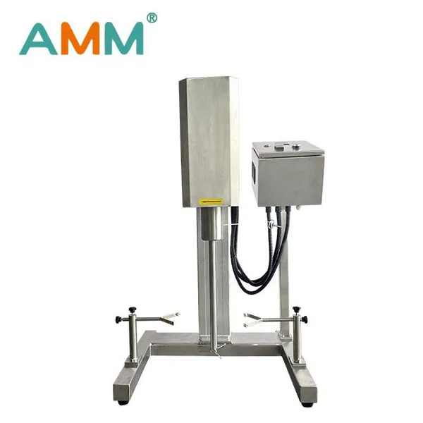 AMM-ME90 Large Capacity Mixer for Laboratory Starch Konjac Powder Mixing and Dispersion - Stainless Steel Electric Lifting and Lowering photo-3