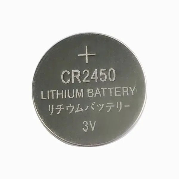 3V lithium battery Cr2450 Button Coin Cell Battery