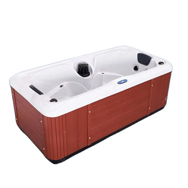 Outdoor Spa 2 People Hot Tub Whirl Pool Tub Massage Spa Bath Tub photo-2