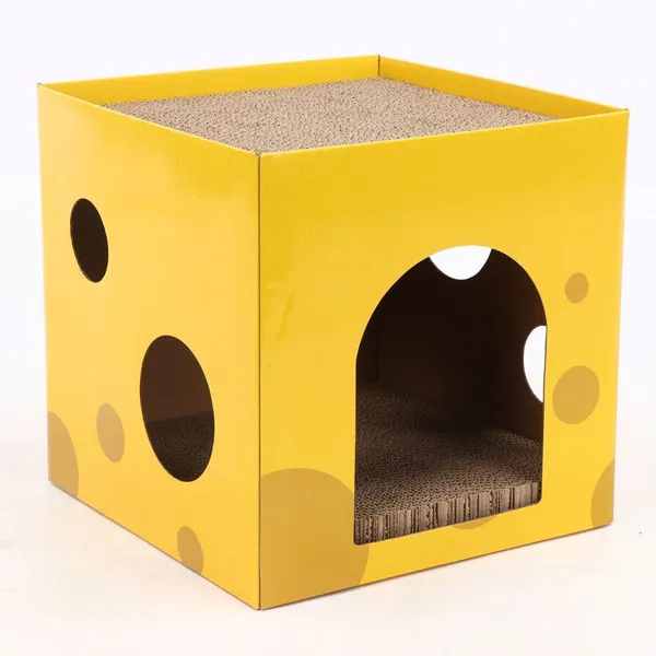 MeowLove Hot Sales Scratcher Cat Play Toy Corrugated Cardboard Cat Scratcher Cat Cardboard photo-3