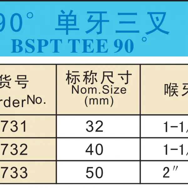 Single-threaded Tee Fitting photo-3