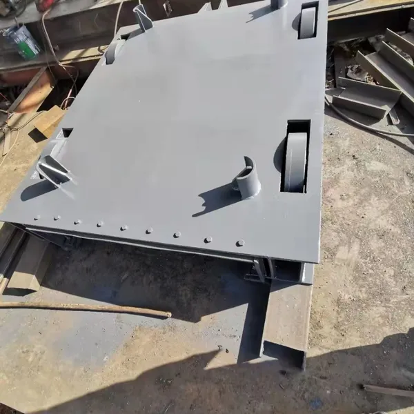304 Stainless Steel River Sluice Gate With Hydraulic Actuator photo-4