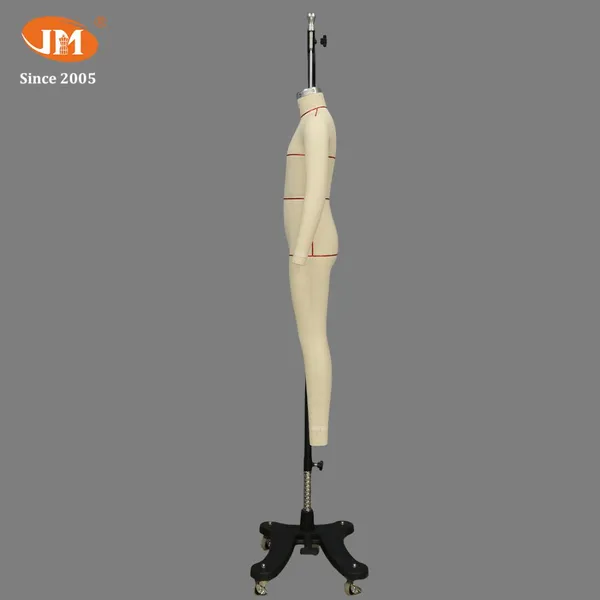 Garment Factory Special - Junmei Girls Size 130 Dress Form Headless Draping Mannequin, Red Lines, Detachable Arms photo-3