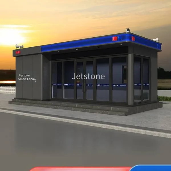 Smart Police Work Station, Security Kiosk, Comprehensive Urban Management Law Enforcement Kiosk, Outdoor Sentry Box, Highway Traffic Law Enforcement Kiosk photo-5