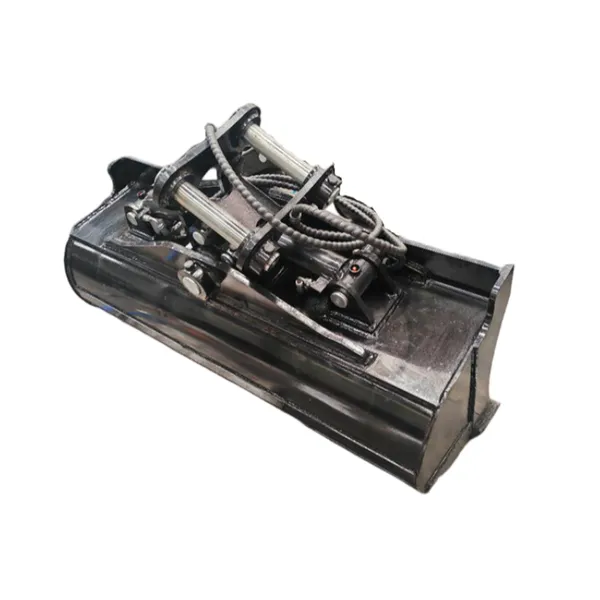 High Quality Hydraulic Tilt Bucket Heavy Duty Earthmoving Attachment for Mini Excavators photo-4