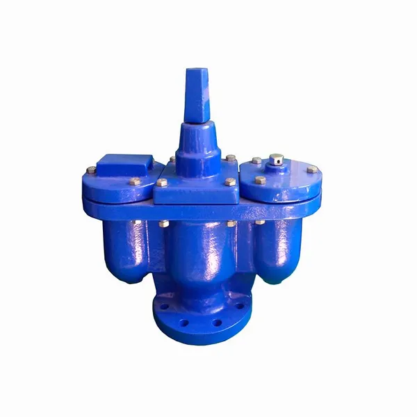 Automatic Air Vent Valve Double Orifice Cast Steel DI QT450 DN50 PN16 PN25 Screwed Single Sewage Pipe Air Release Exhaust Valve photo-3