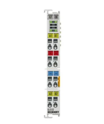 Beckhoff EL5152 Терминал интерфейса энкодера EtherCAT 2-канальный модуль инкрементального энкодера 24В DC HTL 100кГц высокоточный счетчик