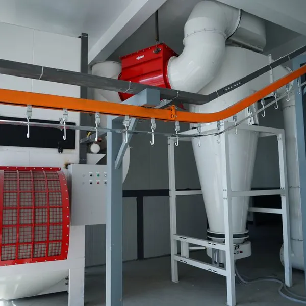 Automatic Small Metal Workpiece Powder Coating Line Electrostatic Spraying Production System photo-5