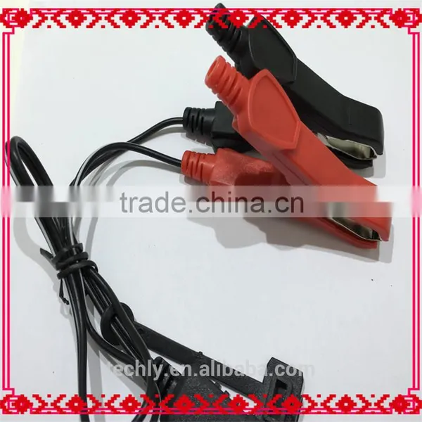 12V Car Portable Cigarette Lighter Power Socket Plug Adapter + Crocodile Clips photo-4