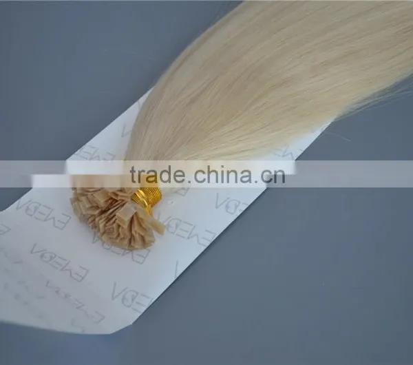Italian Keratin Prebonded Hair Extension Flat Tip Hair Extension photo-4