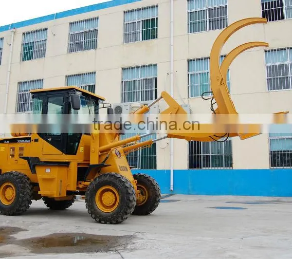 ZL20F lumber loader timber grab with CE