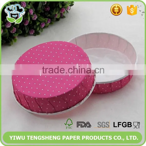110gsm PET Coated Baking Cups for Souffle,cupcake Cases