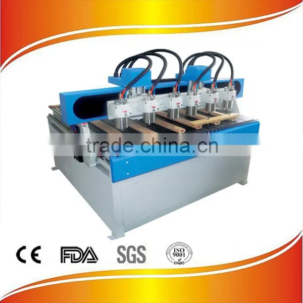 Remax-1318 wood working 3 axis cnc milling multi head machine