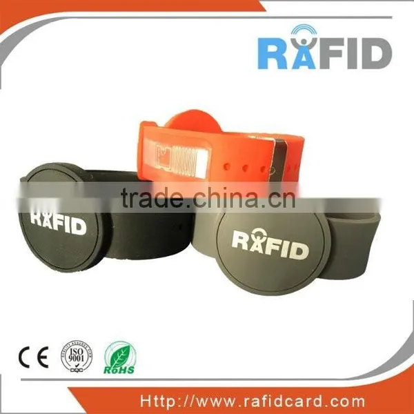 Silicone Swimming Pool Rfid Bracelet