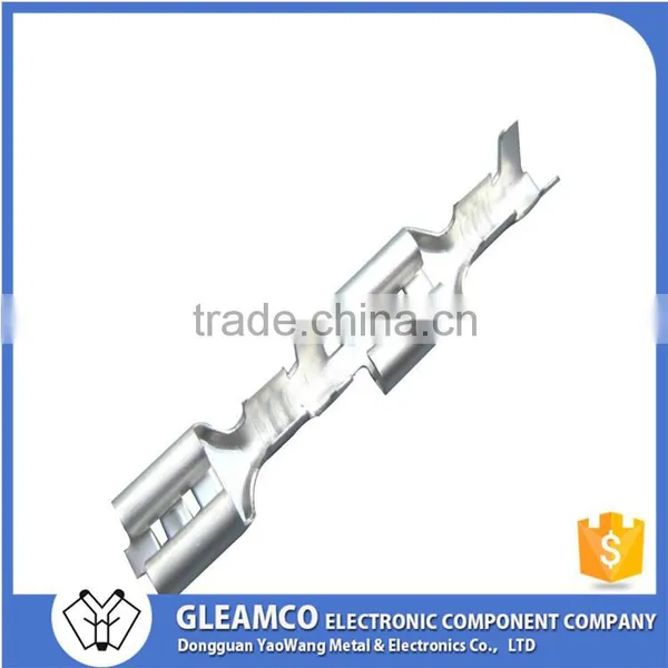 Custom Metal Stamping Part Terminals Electrical Connectors / Electrical Terminal Connector