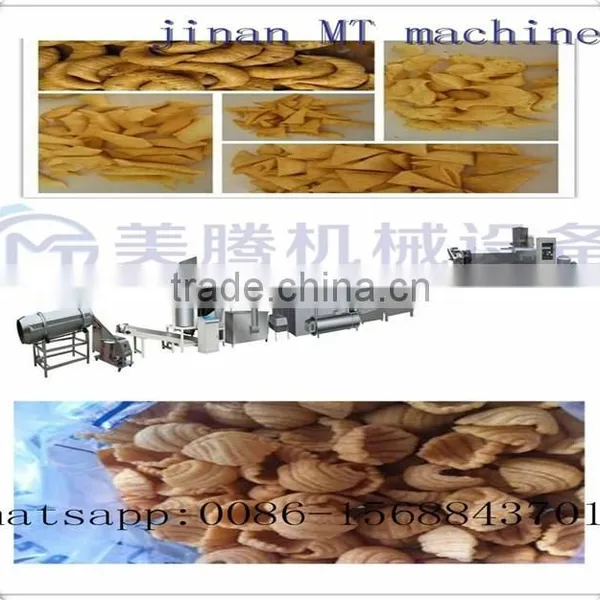 Pellet Snacks Food Extruder,single Screw Extruder,Fried Pellet Chips Snacks Machine photo-3