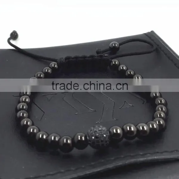 Newest Fashion Beads Man Wrap Bracelet and Braided Rope Bracelet photo-5