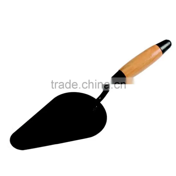 Mirror Polish Stainless Steel Plastering Trowel With Wooden Handle photo-2