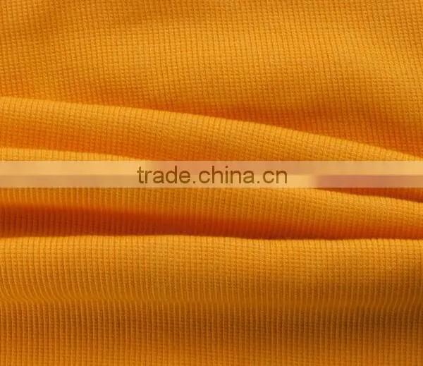 Wholesale Cotton Knitted Fabrics Rib Cuff Dress Fabric Polyester Stretch 2 * 2 Round-rib Fabric photo-5