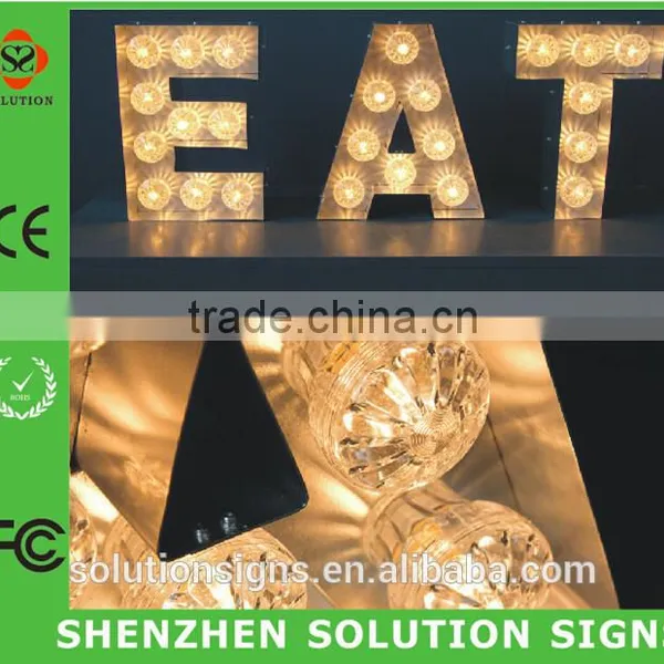Direct Factory of Metal Marquees Lettters for Led Advertising Sign photo-4