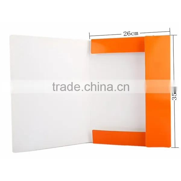 2016 New Design Fashionable Beautiful File Pocket A4 Size Paper File Holder With Elastic photo-6