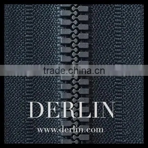 #5 2016 Special Designer Metallic Gunmetal Pewter Oxide Black Vislon Resin Plastic Zipper photo-2