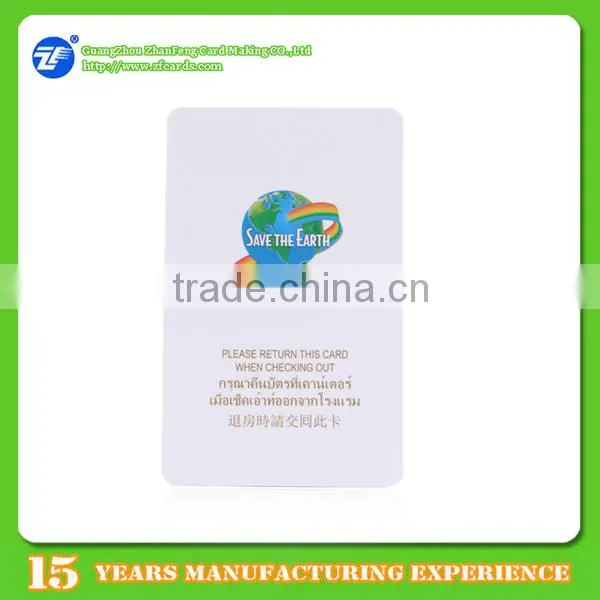 125KHz or 13.56MHz Popular Hotel Lock System Card photo-2
