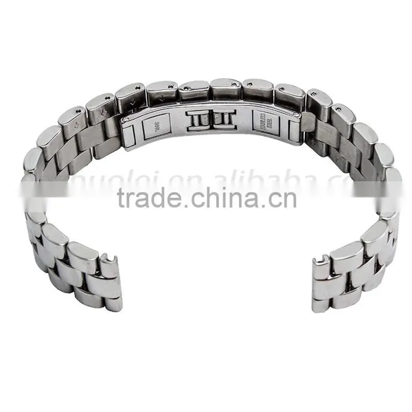 Milanese Classic Buckle Stainless Steel Watchband 15mm photo-5
