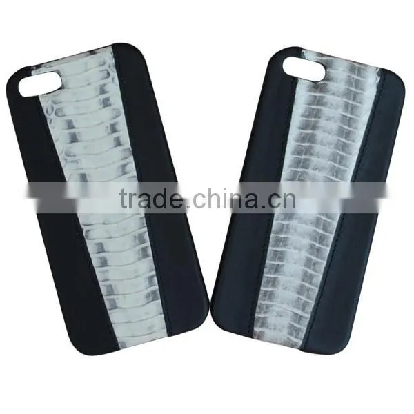 Real Leather Cover Decorative Case for Ip5s photo-6
