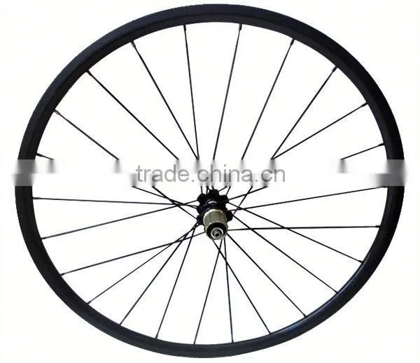 High quality 700c road bicyle for clincher or tubular carbon wheelset 50mm carbon clincher wheelset