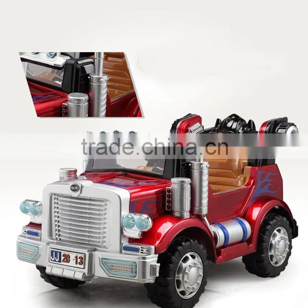 Christmas Gift High Quality Kids Ride on Car With 12V Battery JJ215 photo-2
