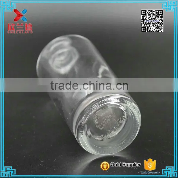 Wholesale Sake Glass Bottle Glass Wine Bottle With Screw Cap 220ml photo-5