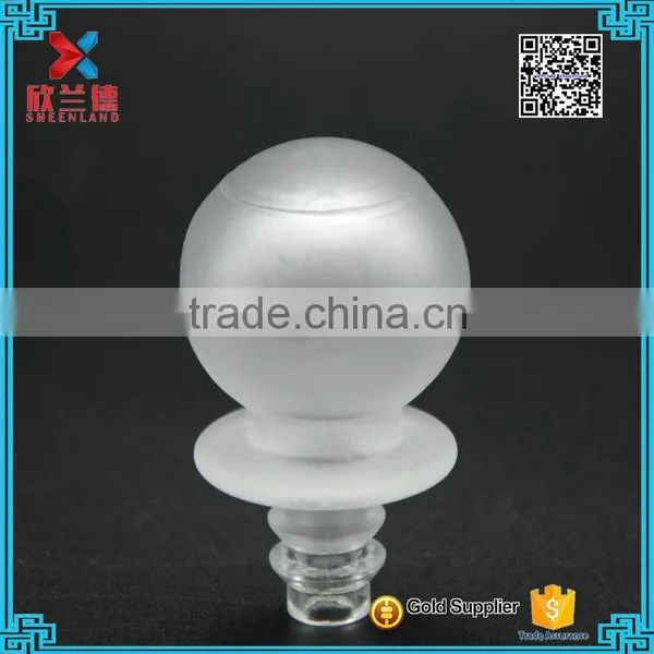 Hot Sale Round Ball Shape Glass Cap