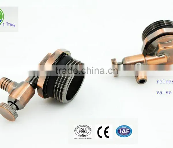 Brass Water Diverter Valve for Floor Heating System Inlet Ball Valve With Strainer and Automatic Exhaust Valve photo-5