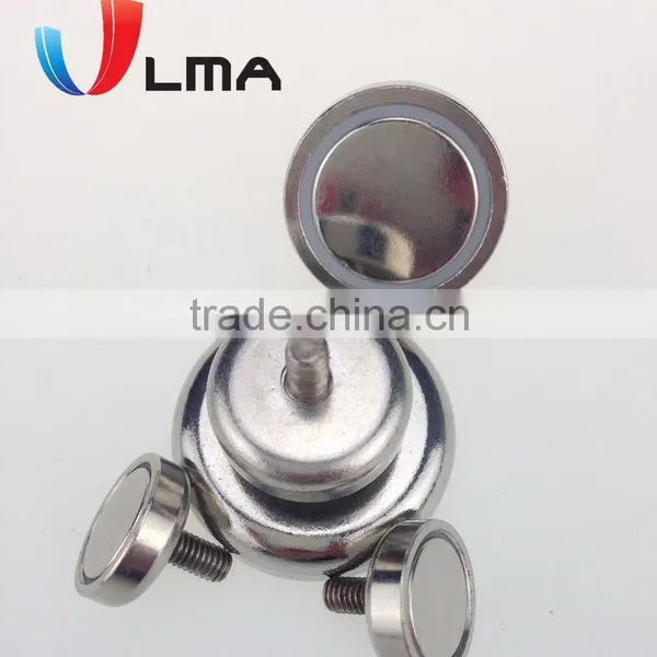 LMA Neodymium Magnet Pot, Permanent NeFeB Pot Magnet photo-3