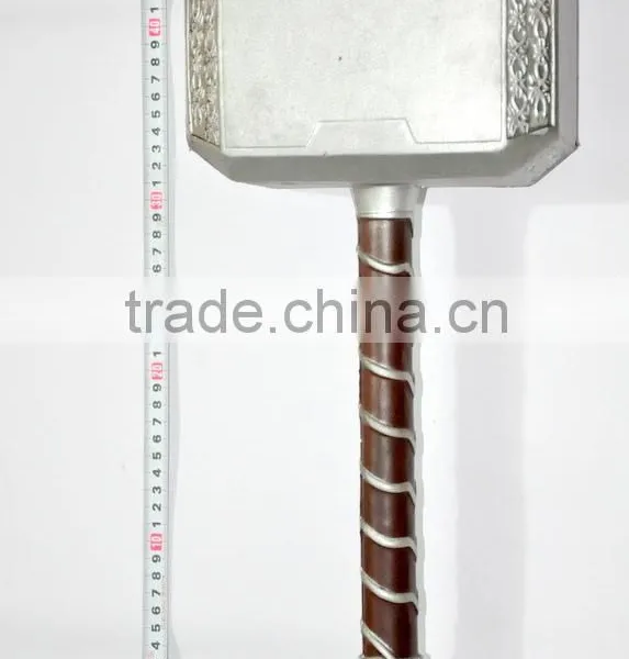 Cosplay High Simulation PU Foam Weapons Quake Game Film Props Hammer photo-2