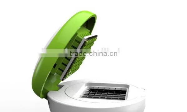 2015 New Arrival 3 in 1 Plastic Garlic Chopper Garlic Press photo-3
