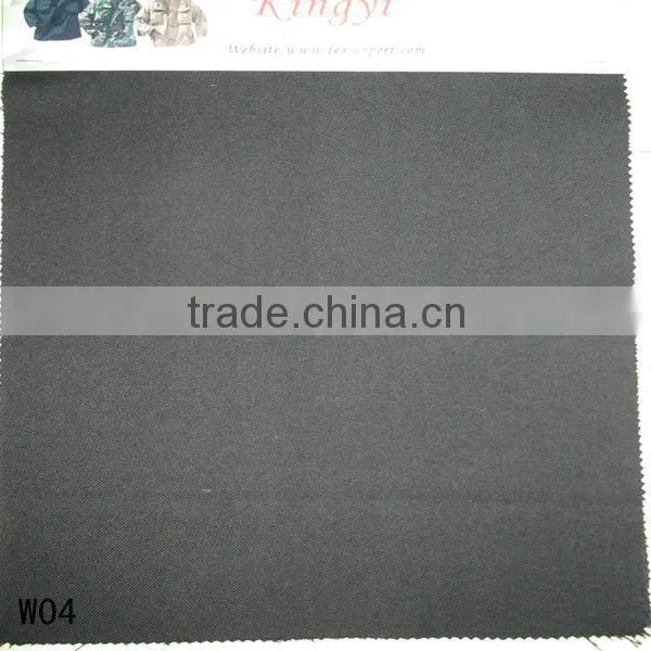 Fashion Style Serge Texture Wool Polyester Fabric for Suit photo-3