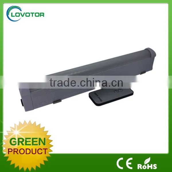 Wall Mounted Solar Power Led Mini Tube Light Remote Control Fluorescent Lamp