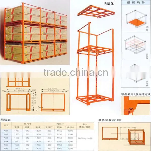 Warehouse Storage Metal Stack Racking